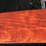 Brush effect on stain