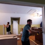 View of the demo from the inside room