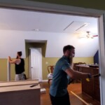 View of the demo from the inside room