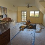 East wall bottom done