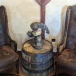 Antique chairs and troll