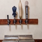 We're s till working on getting tap handles that say the proper beer