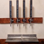 New tap handles and upgraded spouts. Also, we now offer 4 types of beer!