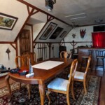 Cleaned up the tavern a bit after installing the projector.