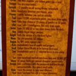 What the cards do from the Deck of Many Things