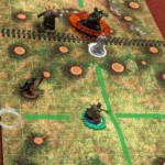 vegetative "kill box" arena with added lines of our cross section