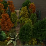 vegetative "kill box" arena as a 3d map