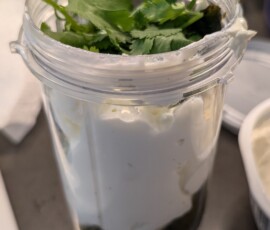 Don't forget the cilantro